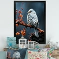 thumbnail image 1 of Designart "Celestial Avian Perch" Animals Bird Picture Framed Canvas Art Print, 1 of 5