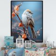 thumbnail image 1 of Designart "Celestial Avian Perch I" Animals Bird Floater Framed Wall Art Prints, 1 of 5