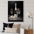 thumbnail image 1 of Designart "Champagne Cuves On Canvas I" Wine Floater Framed Canvas Wall Art, 1 of 5