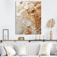 thumbnail image 1 of Designart "Champagne Flow in White and Gold II" Food & Beverage Canvas Wall Art - Traditional White Champagne Entryway Wall Art, 1 of 1