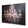 thumbnail image 1 of Designart "Chandelier peaceful Luster I" Chandelier Metal Wall Decor, 1 of 5