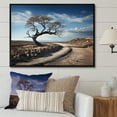 thumbnail image 1 of Designart "Charming African Tree Photography" Africa Floater Framed Wall Art Prints, 1 of 5