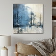 thumbnail image 1 of Designart "Charming Blue Tree Elegance I" Landscape Trees Canvas Wall Art, 1 of 7