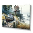 thumbnail image 1 of Designart Charming Boat House II Canvas Wall Art, 1 of 5