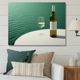 thumbnail image 1 of Designart "Charming Chablis I" Wine Canvas Wall Art, 1 of 7