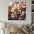 thumbnail image 1 of Designart "Charming Coral Dahlias" Dahlia Wall Art Prints, 1 of 7