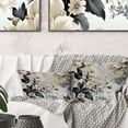 thumbnail image 1 of Designart "Chic Urban Victorian V" Floral Printed Throw Pillow, 1 of 5