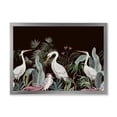 thumbnail image 1 of Designart 'Chinoiserie With Peonies and Birds III' Traditional Framed Art Print, 1 of 4