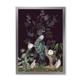 thumbnail image 1 of Designart 'Chinoiserie With Peonies and Birds V' Traditional Framed Art Print, 1 of 4