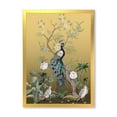 thumbnail image 1 of Designart 'Chinoiserie With Peonies and Birds VI' Traditional Framed Art Print, 1 of 4