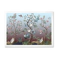 thumbnail image 1 of Designart 'Chinoiserie With Peonies and Birds XI' Traditional Framed Art Print, 1 of 4