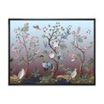 thumbnail image 1 of Designart 'Chinoiserie With Peonies and Birds XI' Traditional Framed Canvas Wall Art Print, 1 of 5