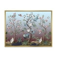 thumbnail image 1 of Designart 'Chinoiserie With Peonies and Birds XI' Traditional Framed Canvas Wall Art Print, 1 of 5