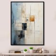 thumbnail image 1 of Designart "Christian Cross Geometric Mosaic" Christianity Floater Framed Wall Art Prints, 1 of 5