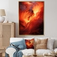 thumbnail image 1 of Designart "Christian Pentecost Fiery Display" Christianity Floater Framed Wall Decor, 1 of 5