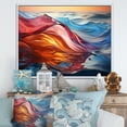 thumbnail image 1 of Designart "Chromatic Waterscapes Along the Coast I" Landscapes Floater Framed Canvas Print, 1 of 7