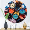 thumbnail image 1 of Designart "Chronological Rhythms of Luxury Watches" Fashion Oversized Wall Clock, 1 of 5