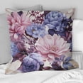 thumbnail image 1 of Designart "Chrysanthemum Bloom Spectacle I" Floral Printed Throw Pillow, 1 of 5