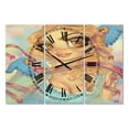 thumbnail image 1 of Designart 'Cinderella' Oversized Modern Wall Clock, 1 of 3