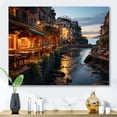 thumbnail image 1 of Designart "Cinque Terre Beige Italy wall art II" Italy Canvas Art Print, 1 of 5
