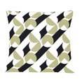 thumbnail image 1 of Designart Circular Abstract Retro Geometric II' Mid-Century Modern Throw Pillow - 12x20, 1 of 2