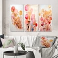 thumbnail image 1 of Designart "Circular Geometry Serendipity II" Modern Geometric Wall Art Set Of 3 - Gold Abstract Gallery Set For Office Decor, 1 of 7