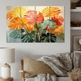 thumbnail image 1 of Designart "Citrus Jungle Foliage I" Tropical Metal Art Print Set, 1 of 5