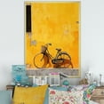 thumbnail image 1 of Designart "Citrus Relaxation Bike" Bicycle Picture Framed Wall Decor, 1 of 5