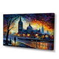 thumbnail image 1 of Designart City View In The Fall I Canvas Wall Art, 1 of 5