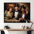 thumbnail image 1 of Designart "Classic Cinema Artifacts" Theatres Floater Framed Canvas Wall Art, 1 of 5