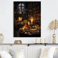 thumbnail image 1 of Designart "Classic Literature in the Library II" Libraries Metal Wall Art Prints, 1 of 5