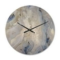 thumbnail image 1 of Designart 'Close Up Agate Stone ' Modern Wood Wall Clock, 1 of 5