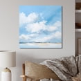 thumbnail image 1 of Designart "Cloud Drift In Minimalist Horizon" Minimalism Wall Art Living Room, 1 of 7