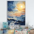 thumbnail image 1 of Designart "Clouds Of Clouds II" Clouds Floater Framed Canvas Print, 1 of 7