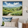 thumbnail image 1 of Designart "Club Countryside Country Clubs painting" Country Clubs Floater Framed Wall Decor, 1 of 7