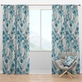 thumbnail image 1 of Designart Coastal Blackout Curtain, 1 of 4