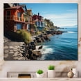 thumbnail image 1 of Designart "Coastal Retreat in South America III" Nautical & Beach Wall Art Living Room, 1 of 5