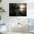 thumbnail image 1 of Designart "Coastal Reverie Beach Photo II" Nautical & Beach Metal Wall Art, 1 of 1