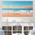thumbnail image 1 of Designart "Coastal Simplicity Photo V" Landscapes Metal Art Print Set, 1 of 5