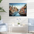 thumbnail image 1 of Designart "CoastalSimplicity Harbor Hues I" Nautical & Beach Metal Wall Art, 1 of 5