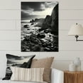 thumbnail image 1 of Designart "Coastline of Normandy, France" Nautical & Beach Metal Wall Art, 1 of 5