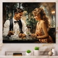 thumbnail image 1 of Designart "Cocktail Hour Country Clubs painting I" Country Clubs Wall Art Print, 1 of 5
