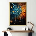 thumbnail image 1 of Designart "Collage Of Astral Kaleidoscope I" Astrology Picture Framed Canvas Wall Art, 1 of 5