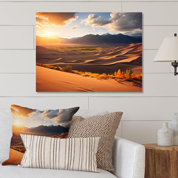 Designart "Colorado s Untamed Landscape II" Landscapes Metal Art Print