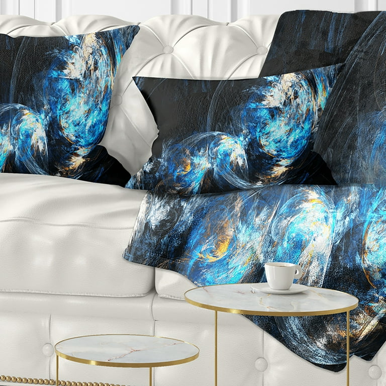 Smokey blue hotsell throw pillows