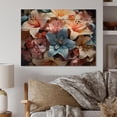 thumbnail image 1 of Designart "Colorful 0 Lilies landscape Vibrant I" Floral Print on Natural Pine Wood, 1 of 5