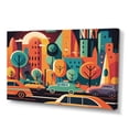thumbnail image 1 of Designart Colorful Cityscape IV Canvas Wall Art, 1 of 5