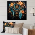 thumbnail image 1 of Designart "Colorful Dream Catcher Neotraditional Visions I" Landscapes Metal Art Print, 1 of 1