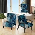 thumbnail image 1 of Designart "Colorful Fluid Ombre Ii" Upholstered Modern & Contemporary Accent Chair and Abstract Arm Chair - Multiple Color & Pattern, 1 of 7