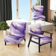 thumbnail image 1 of Designart "Colorful Fluid Ombre Ii" Upholstered Modern & Contemporary Accent Chair and Abstract Arm Chair - Multiple Color & Pattern, 1 of 7